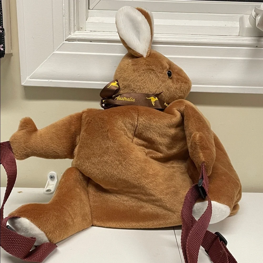 NWT Australia Kangaroo Kids Backpack - Brown